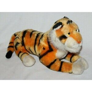 Vintage Disney Aladdin Rajah 18" Plush Toy Stuffed Animal Tiger Cat Jasmine HTF